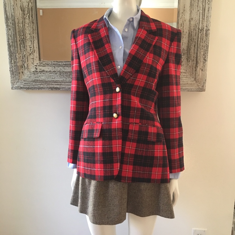 Pendleton Virgin Wool Button Front Coat Size 6 - image 2